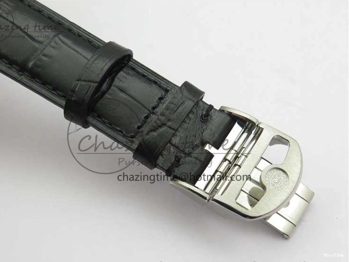 MIROTIME 0112 TimelessDesign Portuguese IW358304 ZF 1:1 Best Edition SS Blue Dial on Leather Strap A 7078